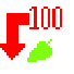 ̕i100x