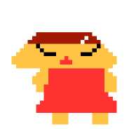 生まれたばかりのプリンちゃんの予想図