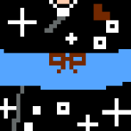 美鈴sリク;黒の浴衣