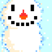おいもりのゆきだるま