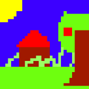 ̏