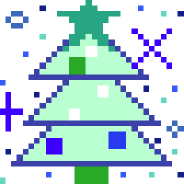 ☆氷の国のクリスマスツリー☆