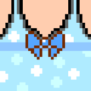 ウサぴょん★さんリク。ブルーのキャミωぷ